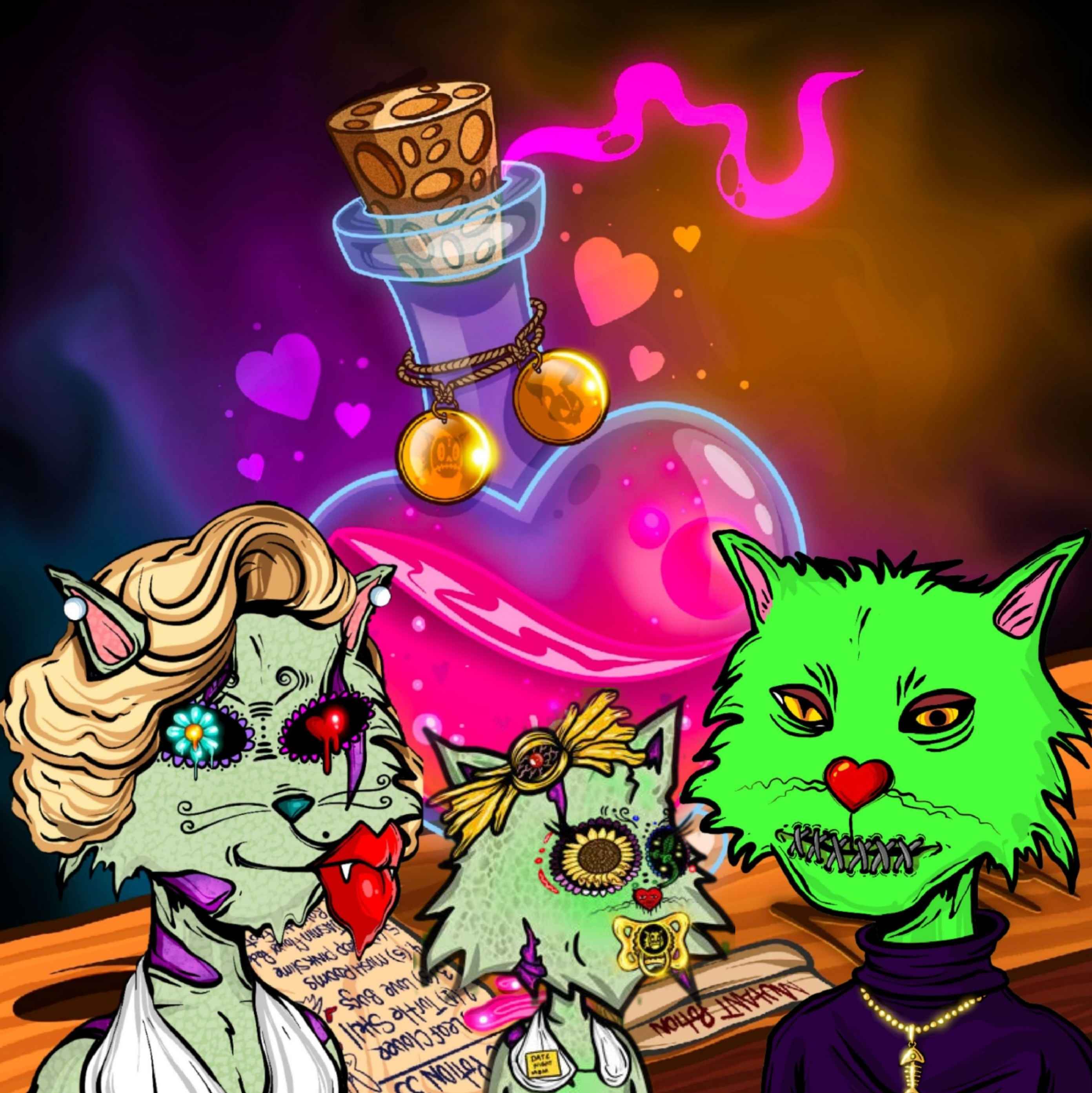 Psycho Kitties vs Mad Hares